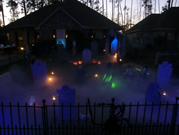 Hell of a Halloween :: foggy graveyard